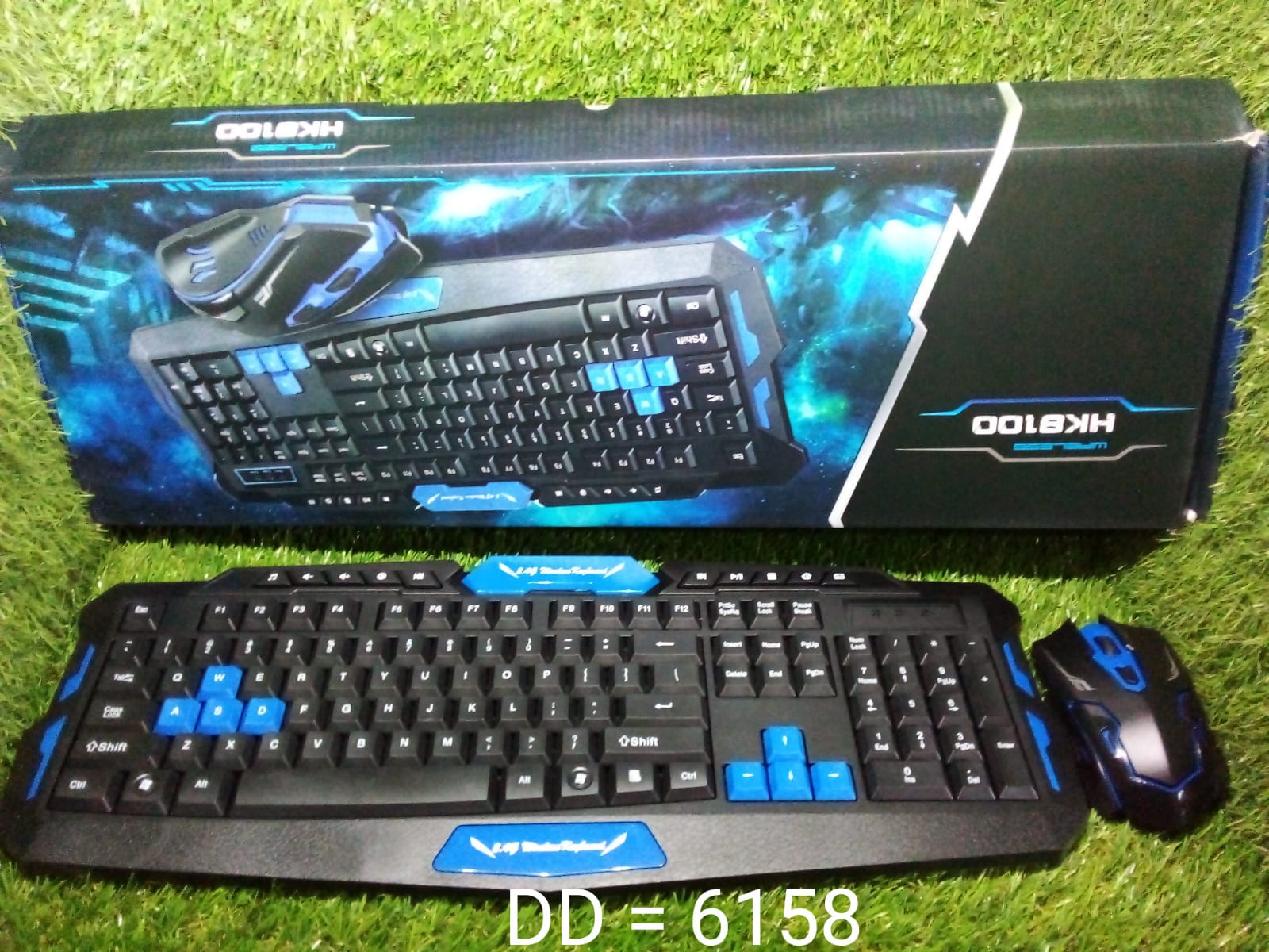 6158 Wireless Keyboard M Set used by gamers for playing heavy games perfectly without any problem and all. 6158 Wireless Keyboard M Set used by gamers for playing heavy games perfectly without any problem and all.